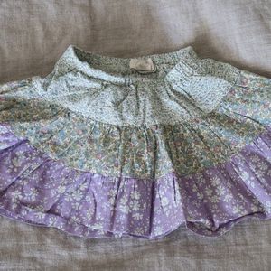 Darling Peek Nordstrom Floral Skirt sz xs 2-3